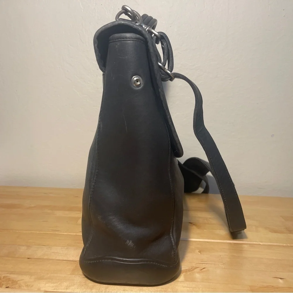 Georges Vintage Leather Briefcase Made in USA Laptop Bag
